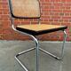 Chair model Cesca B32 in black and chrome