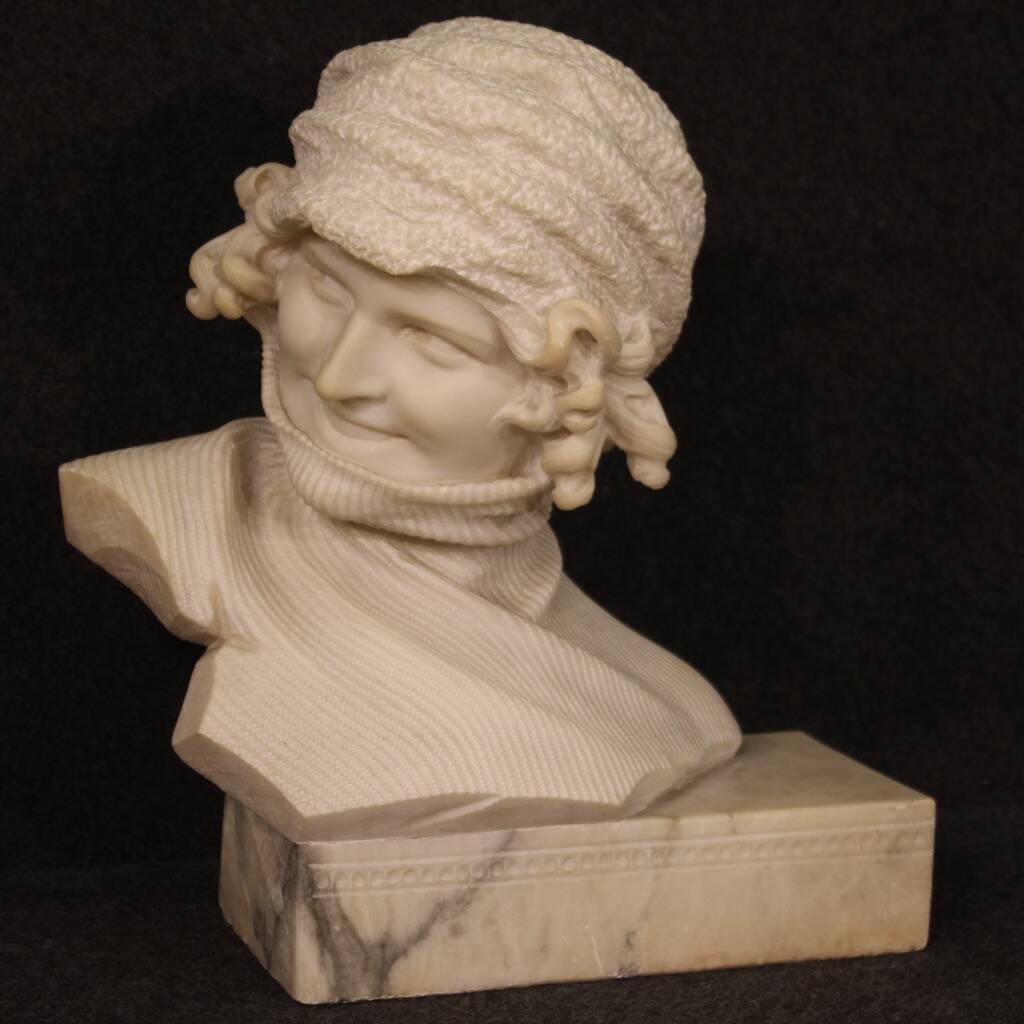 20th century Italian marble sculpture
