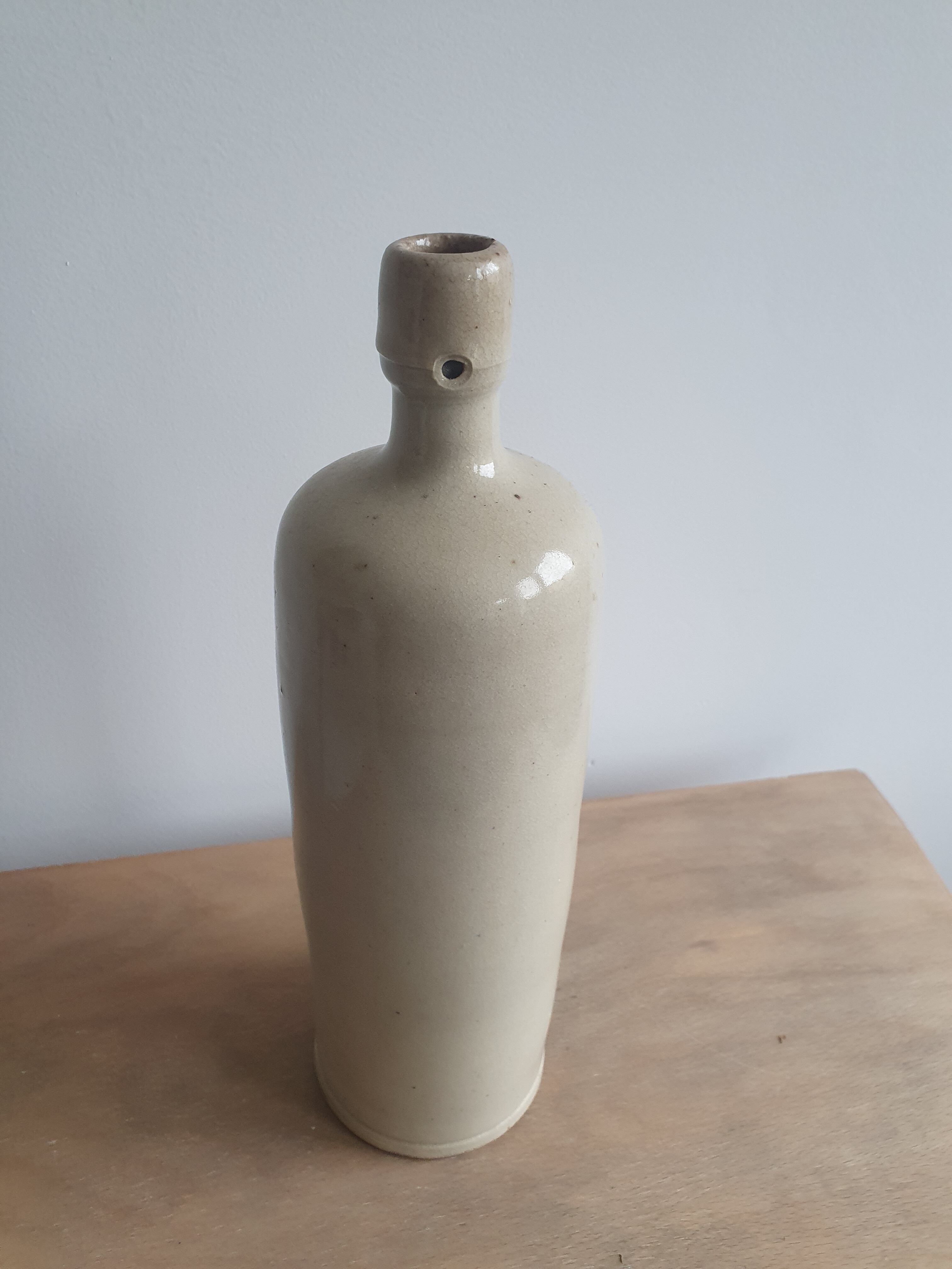 White sandstone bottle