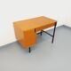 Bureau moderniste vintage Multitable par Jacques Hitier en bois de chêne
