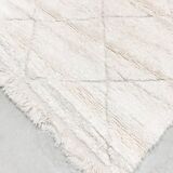 Beni Ouarain Moroccan Berber rug with engraved diamonds 1.45x1.07m