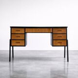 Vintage Mid-Century Swedish Modern Teak Desk, 1960s