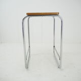 midcentury chrome side table, 1960s