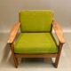 Fauteuil teck design scandinave 1950