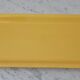 Yellow cake dish HBCM Creil and Montereau 50s