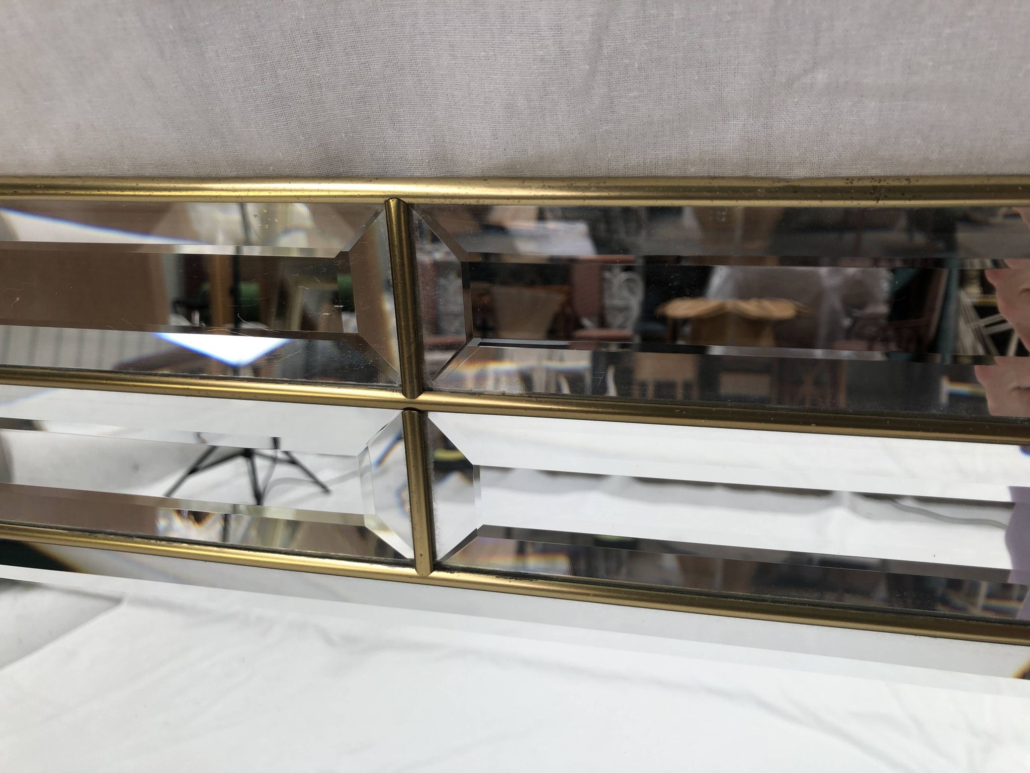 Mid-century Italian mirror by Toscoquattro