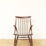 Chaise à bascule Illum Wikkelsø "IW3" pour Niels Eilersen