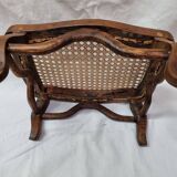 Thonet rattan footrest