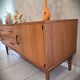 Low Scandinavian design sideboard in teak