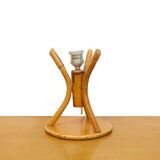 Bamboo Table Lamp, Spain, 1970s