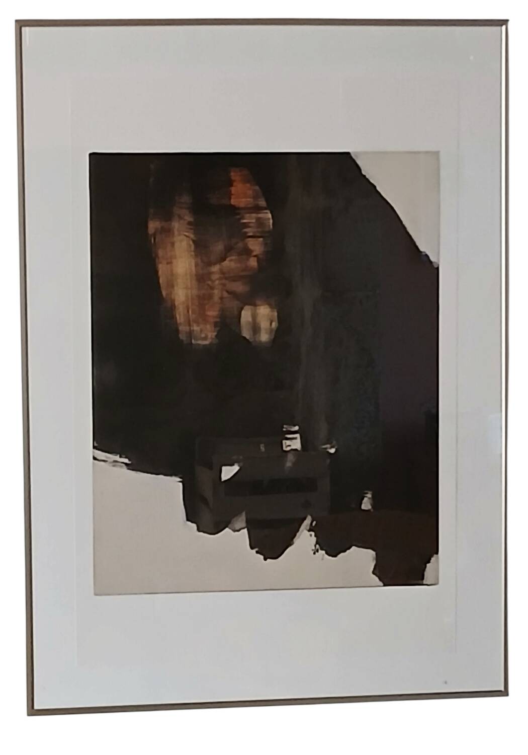 Pierre Soulages, after a painting, June 1, 1964