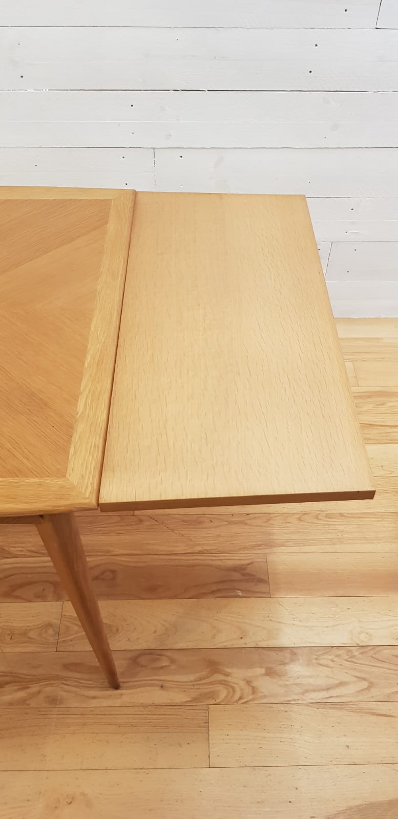 Table expandable oak vintage, 1950