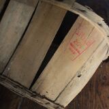 Storage box wooden slats crate Morocco Ougar 20 L