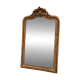 Louis XV Style Mirror In Stuccoed And Gilded Wood Circa 1880, Beveled Glass