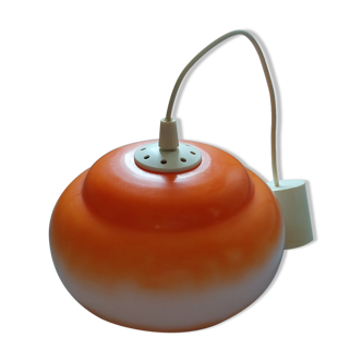 Vintage opaline pendant lamp