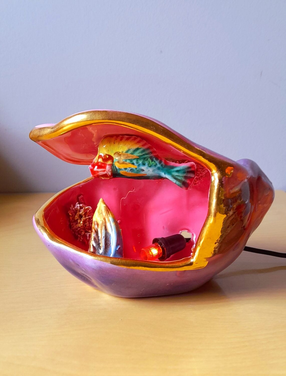 Shell lamp Vallauris