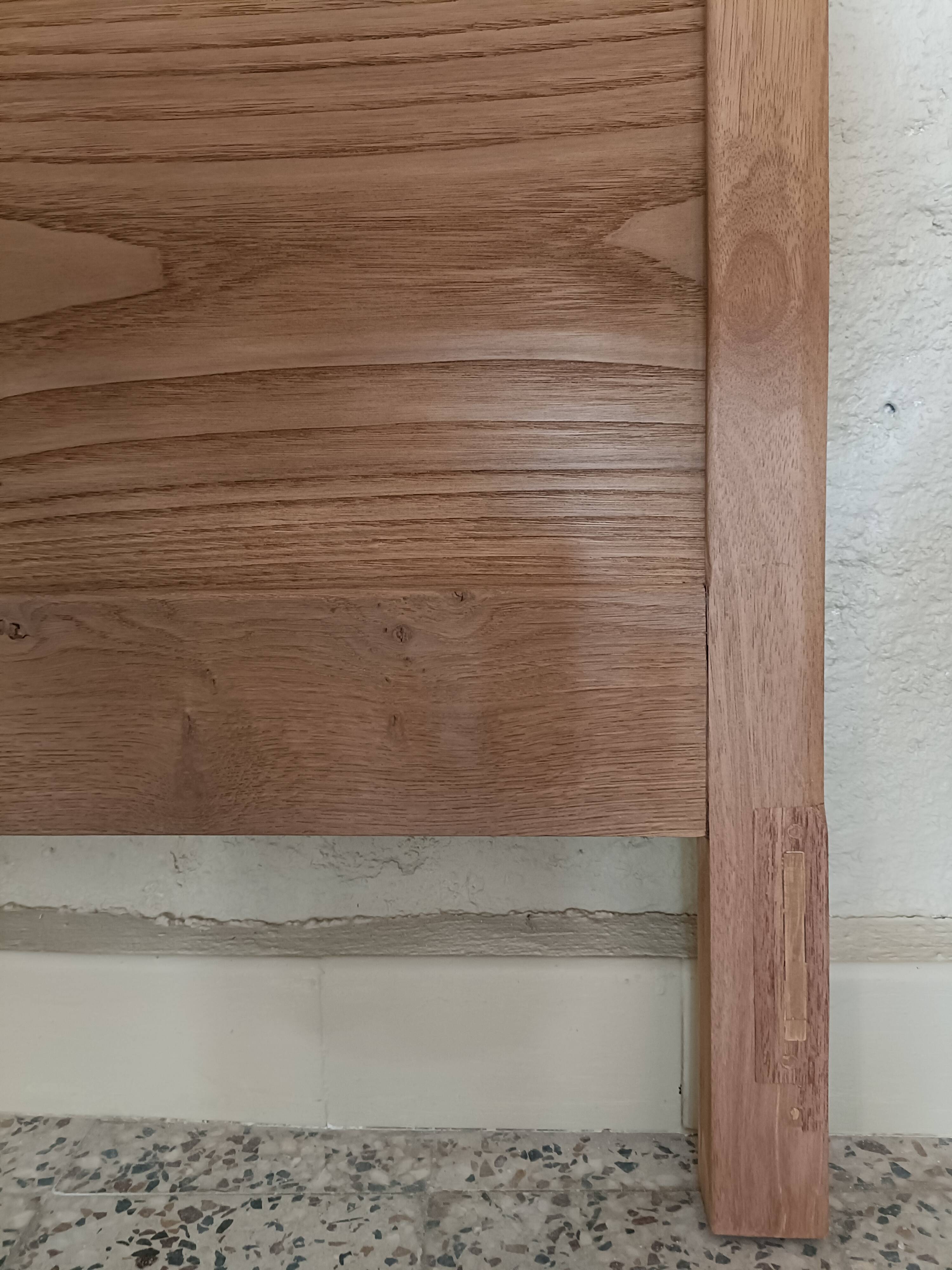 Refurbished Art Deco cane headboard