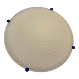 Large Murano Glass Flushmount Ceiling Light, 1980s