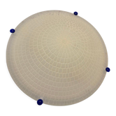 Large Murano Glass Flushmount Ceiling Light, 1980s