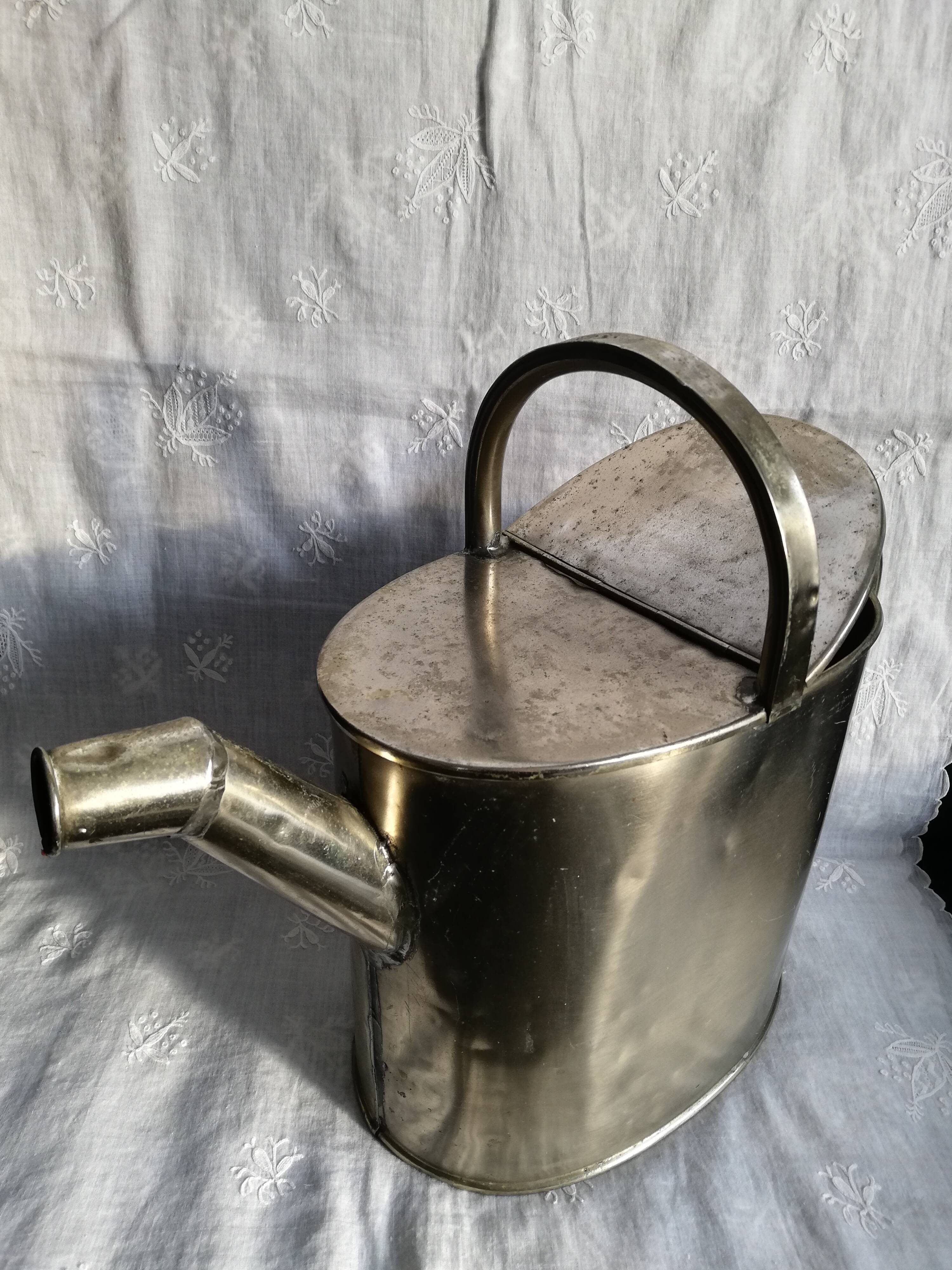 Old homemade watering can 4.5 liters