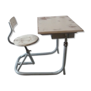 Bureau d'écolier réglable