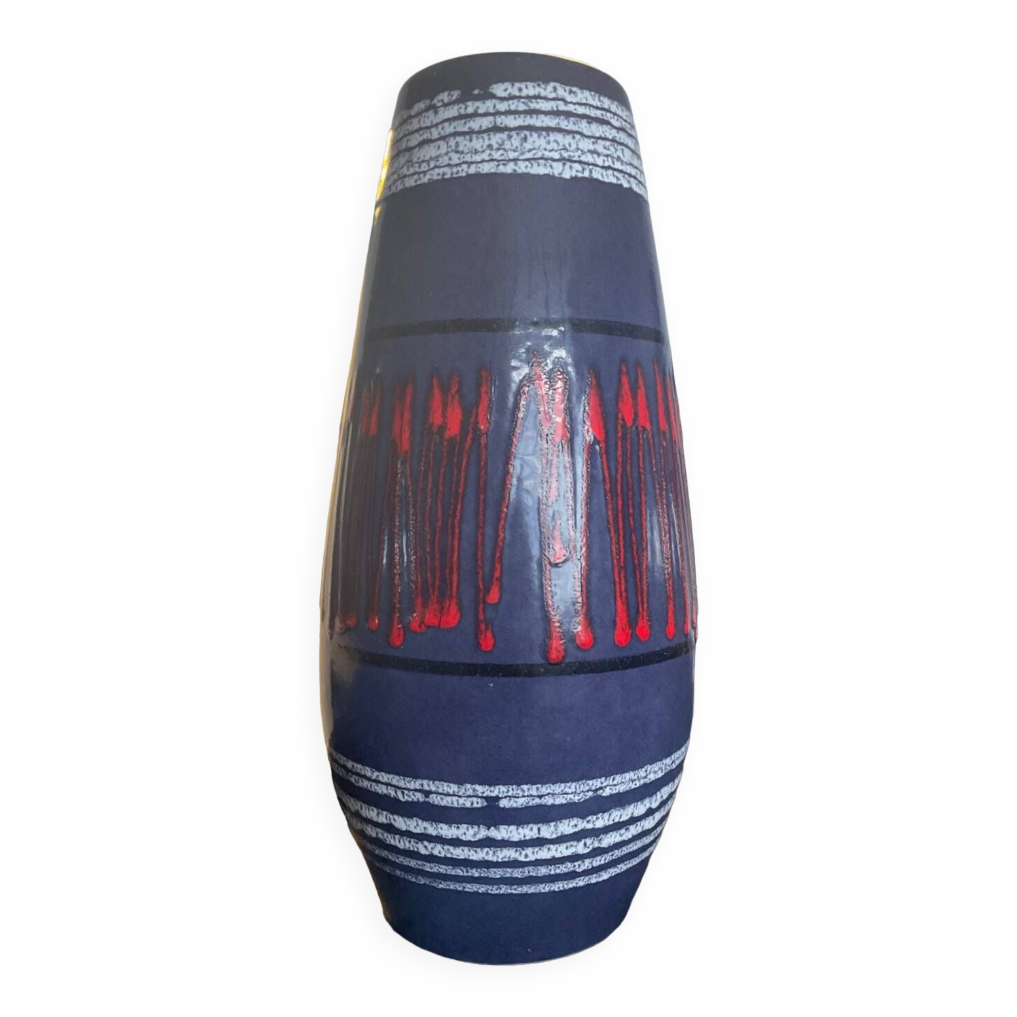 Vintage glazed ceramic vase Germany