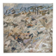 Tableau abstrait - Les Champs, technique mixte