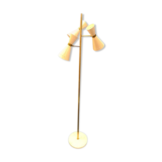 Floor lamp in brass