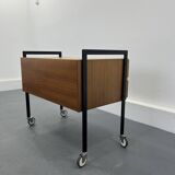 Coffre à coudre du milieu du siècle, années 1960
