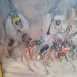 Roger Vivés painting fantasia oil on canvas