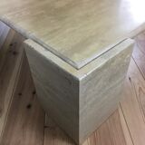 Bass table in travertine Roche Bobois