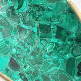 Malachite soap dish pocket tray