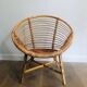 Paire de fauteuils en rotin