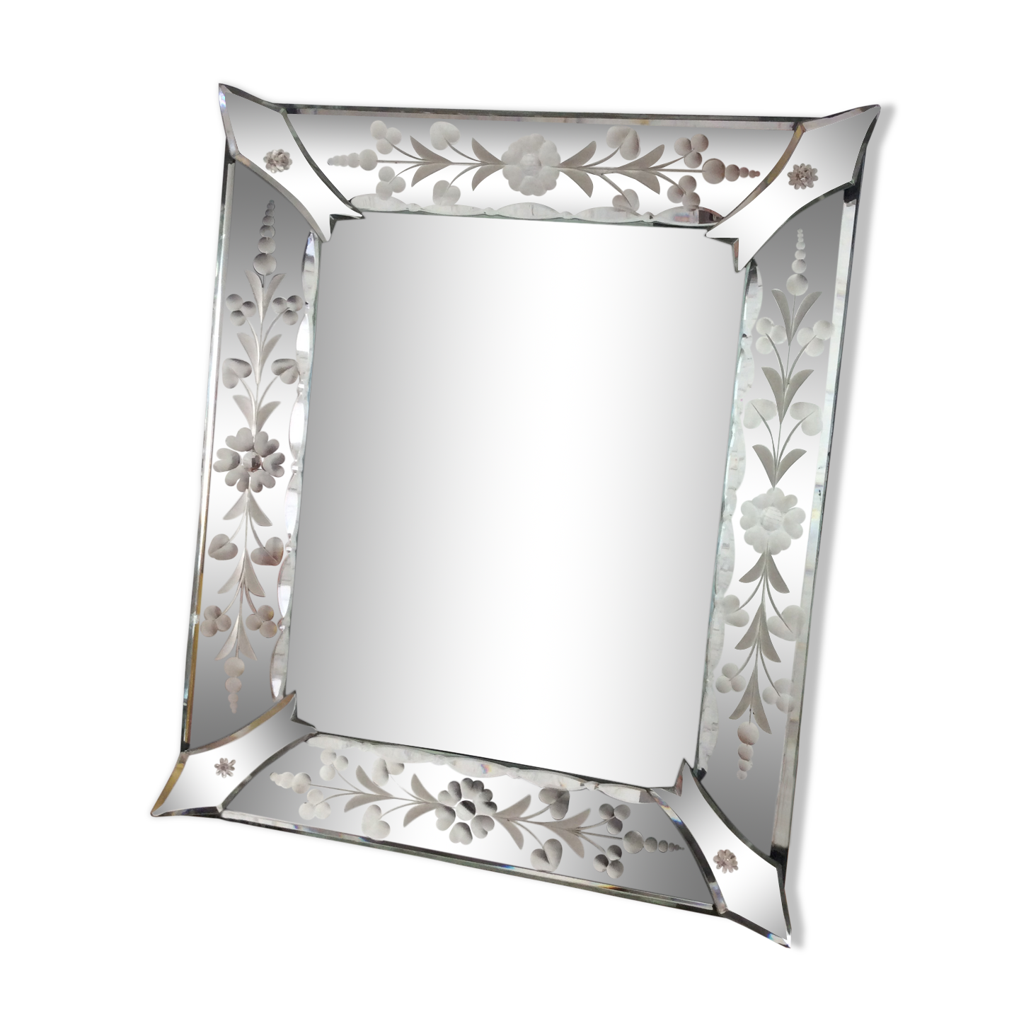 Venetian table mirror