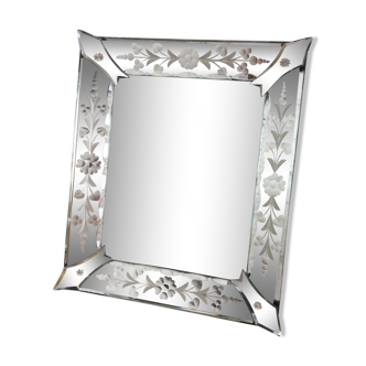 Venetian table mirror