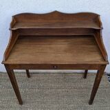 Rustic solid oak desk