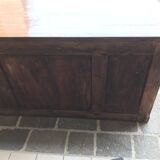 Louis Philippe desk in solid walnut