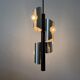Metal ceiling light with 4 heads, 1960s, Germany