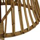 Set of two mid century rattan armchairs by bonacina 1950 design