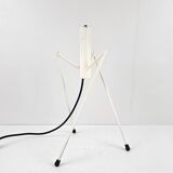 Designer lamp in lacquered metal - circa 1970