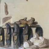 Paintings Lot 22 studies Edouard Pannetier (1884-1965) Architecture sculpture etc