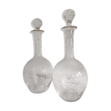 Crystal carafes