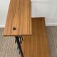 Vintage 60s shelf in formica and metal