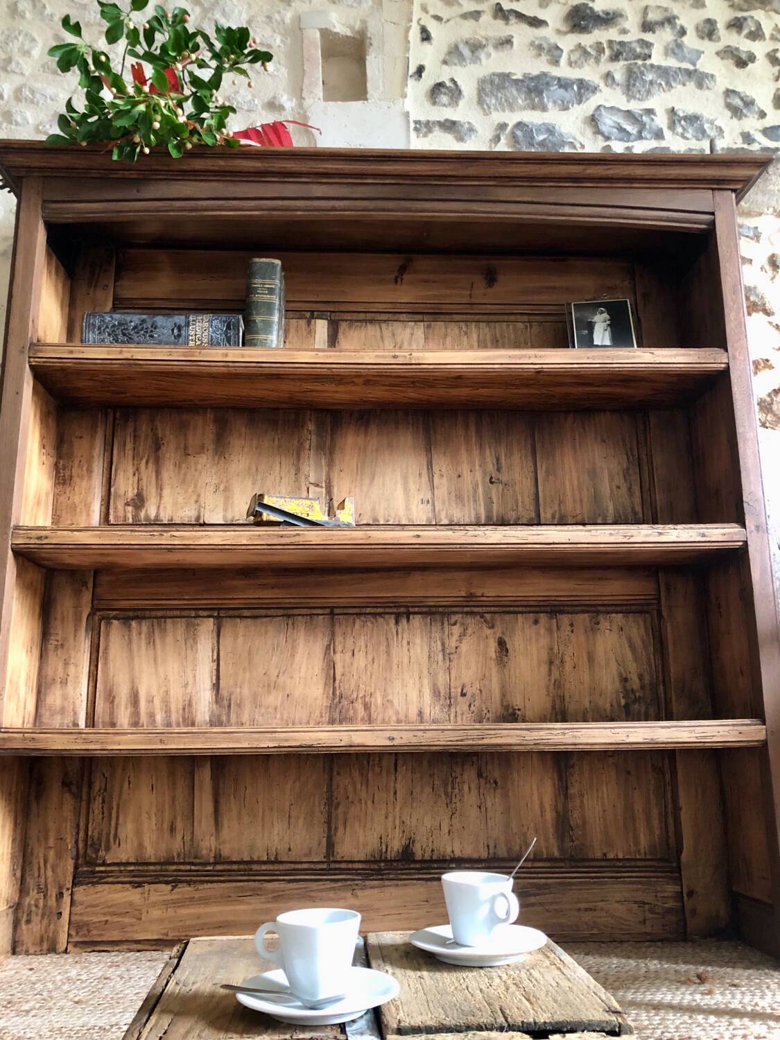 Renovated antique storage furniture