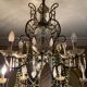 Stamp chandelier 18 fires 1900