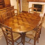 Riskoff solid oak table