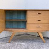 Vintage buffet compass feet 1950