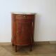 Small chest of drawers - Half-moon table - Louis XVI style - Elm burr veneer - Pla