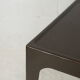 Table en fibre de verre, marron, France, circa 1970