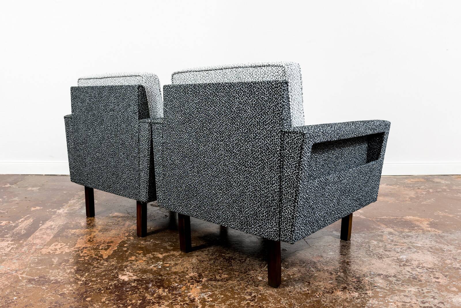 Pair Of Restored Mid Century Armchairs, 1970’s